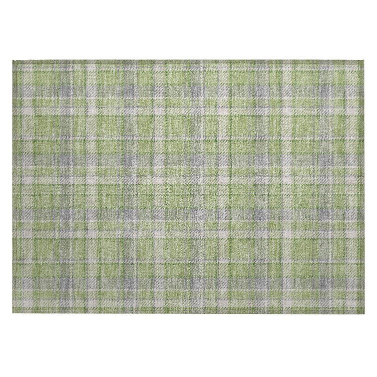 Plaid Indoor / Outdoor Rug