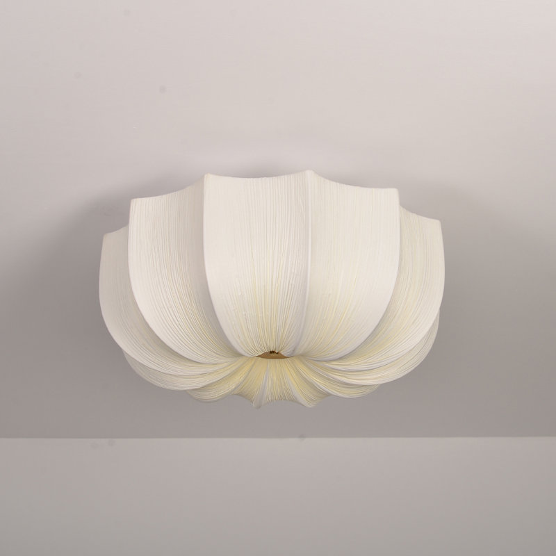 Abat-jour semi-encastré 1 lumière, H 6,69 po x l 15,74 po x P 15,74 po