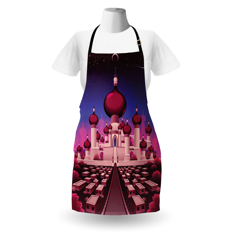 No Pattern Bib Apron