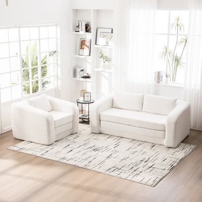 Lit pliant en chenille 2 pièces, idéal pour la chambre d'amis ou le salon. Chenille douce effet goutte de pluie, utilisation multifonctionnelle, soutien en mousse haute densité, bords arrondis, base antidérapante et imperméable, aucun assemblage requis.
