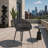 2-Pack Lounge Chairs – Indoor/Outdoor All-Weather PP Plastic, Lightweight  For Patio, Beach, Living Room-1633403327