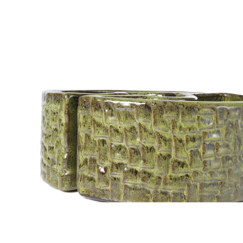 Diane Handmade Pot Planter, Island Green