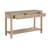 Classic Sofa Table with Two Drawer and Open Shelf