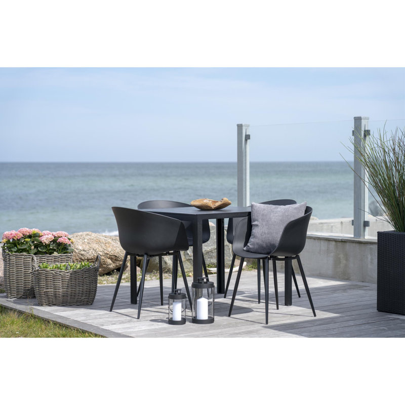 Cortes Dining Chair, Black