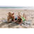 Antalya Leopard Heart Turkish Cotton Beach & Bath Towel-159296269