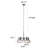 Martyn 5 - Light Dimmable Empire Chandelier