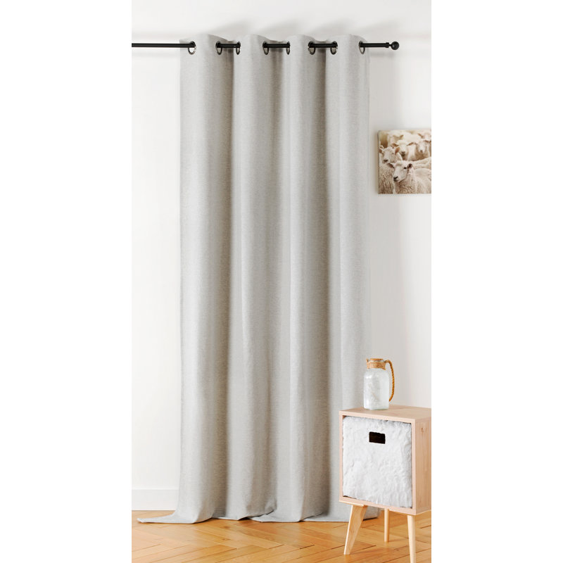 Atacan Room Darkening Curtain Single Panel