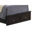 Lit simple avec rangement Burlington, noir-740633450-742379550
