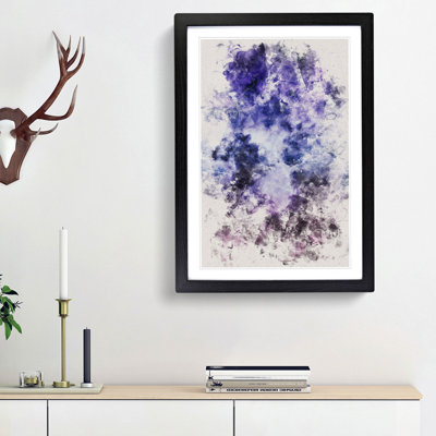 Purple Clouds - Picture Frame Painting Print