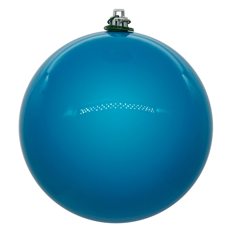 Ornement boule de Noël (ensemble de 6), Turquoise