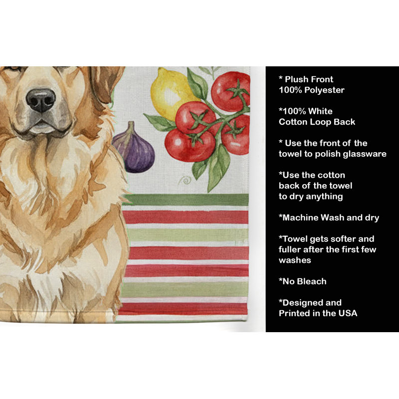 Serviette de cuisine Sandy Leonberger, Sandy Leonberger
