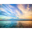 «Candy Day Seascape», reproduction de photo sur toile tendue-170226064