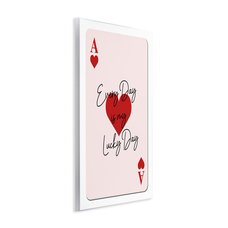 «Lucky Day Card Design» par Martina Pavlova, H 15 po x l 10 po