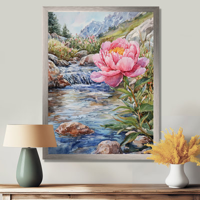 Gieselle - Art mural floral