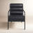 Keeley 23.5" W Top Grain Leather Armchair-1674906495