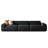 118.11" 100% Polyester Modular Sofa cushion couch-109246364-109246365