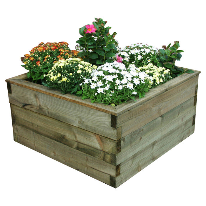 Fabian Wood Planter Box