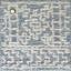 Hardanger Oriental Hand Tufted Wool Area Rug in Denim/White-214914120