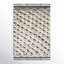 Benjamin Hand Knotted Natural/Black Area Rug-1672175762