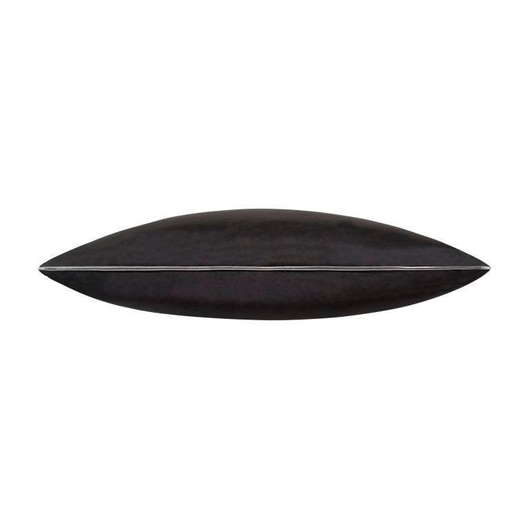 Noah Velvet Square Pillow Cover & Insert, Black