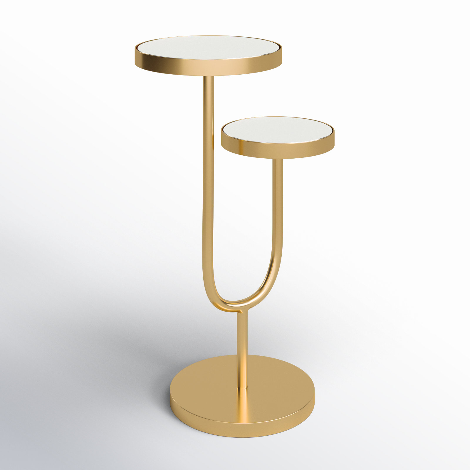 Ericson End Table, Gold