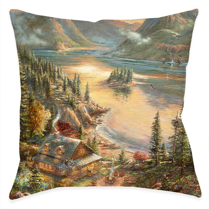 Coussin décoratif Thomas Kinkade