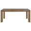 Ensemble de table de salle à manger Rune, placage brun naturel, chaises grises avoine-114733215