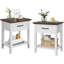 50cm W Manufactured Wood Bedside Table