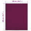 Drap-housse 100% coton Vidaxl Jersey-113046187-113046185