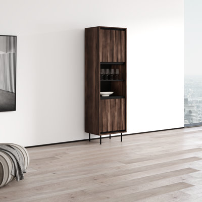 Swing 20.8" Bookcase with Matte Finish