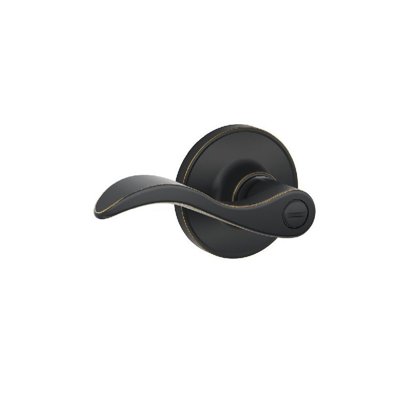 Seville Bed and Bath Lever, Aged Bronze