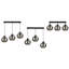 Ball pendant light 3-light Lolas-48811970