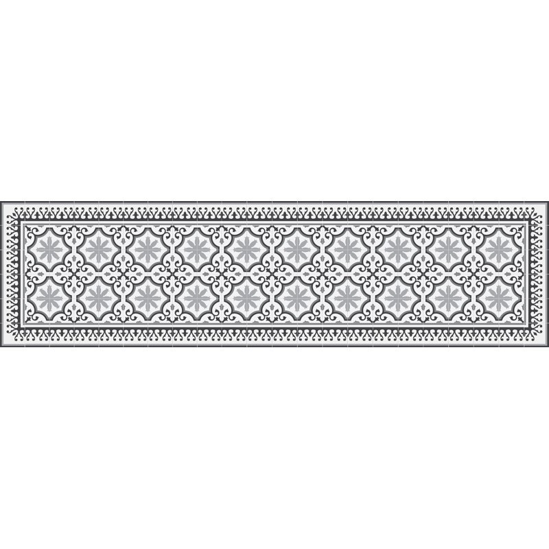 Hartmann Vinyl Machine Printed Area Rug, Runner 80 x 300cm