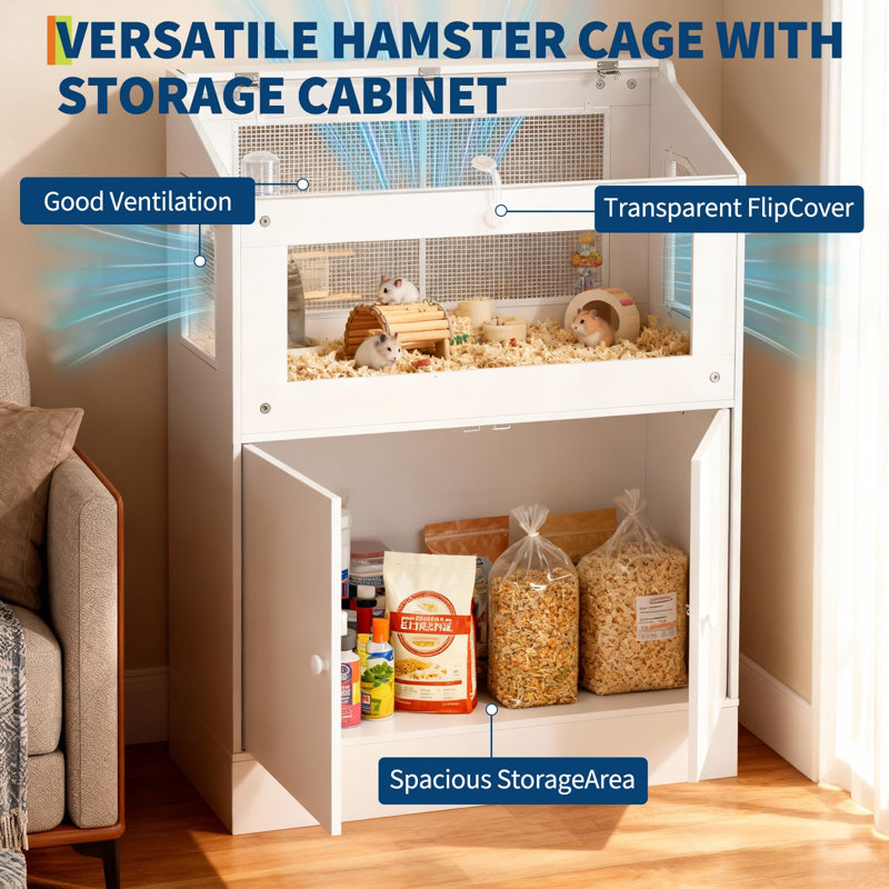 Weather Resistant Hamster Small Animal Cage