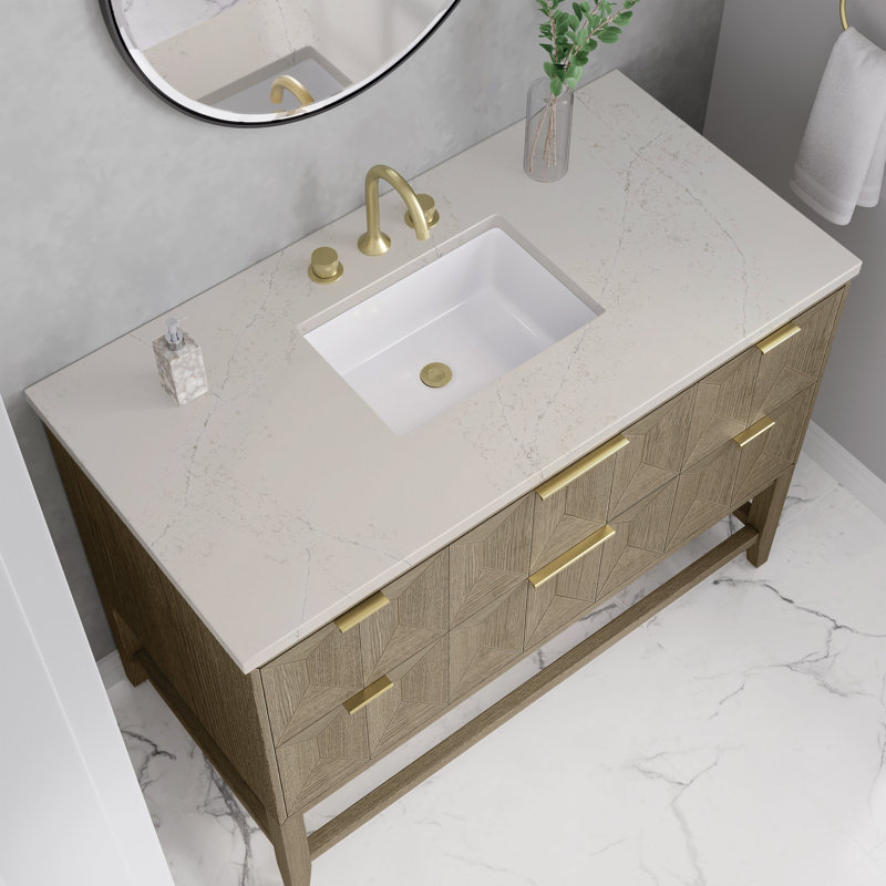 Emmeline 48'' W Single Vanity, Siberian, 8" Widespread