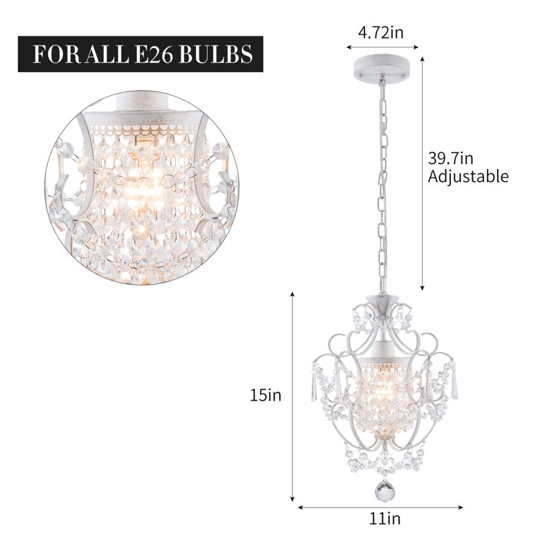 Luminaire suspendu à 1 lumière Jerami