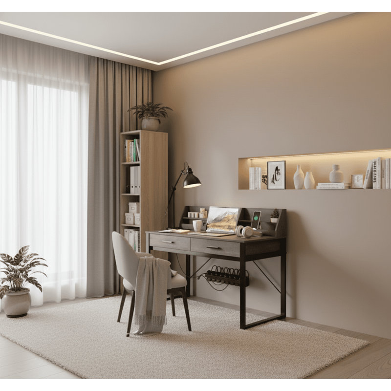 Aireon Steel Computer Desk