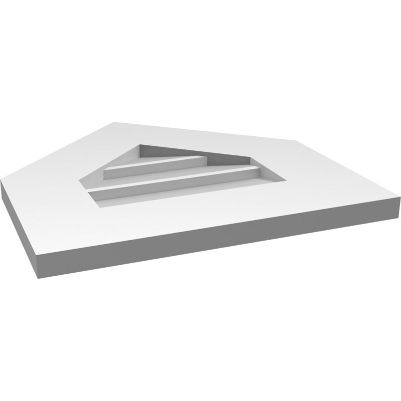 Ventilateur à pignon en uréthane non-fonctionnel Signature, H 16 po x l 16 po x P 1 po