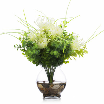 Pièce maîtresse de pivoine en vase