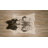 Lilianna Faux Cowhide Mini White and Brown Speckled Rug-1798826833