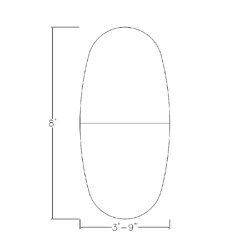 Table de réunion ovale avec module d'alimentation et de données pour 6 personnes, L 96 po x l 48 po, Nuit asiatique