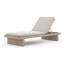 Leroy Outdoor Teak Chaise Lounge-358974399-358974384