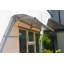 CANOFIX 0.65m Depth Door Canopy Black-Bracket Clear-Sheet