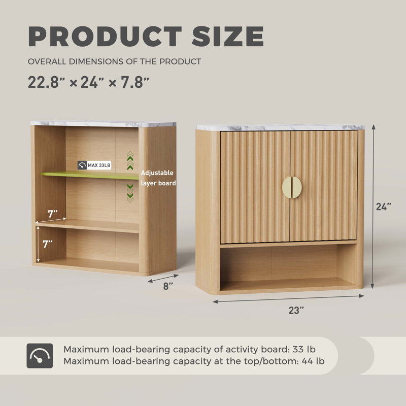 Bathroom Wall Mounted Cabinet