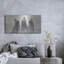Art mural en métal Lark Manor ™ «Three Wolves Of The Mist» par Gordon Semmens-1348199702