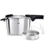 Vitaquick® Premium Pressure Cooker, 2.6 Quart With Steamer Insert And Tripod