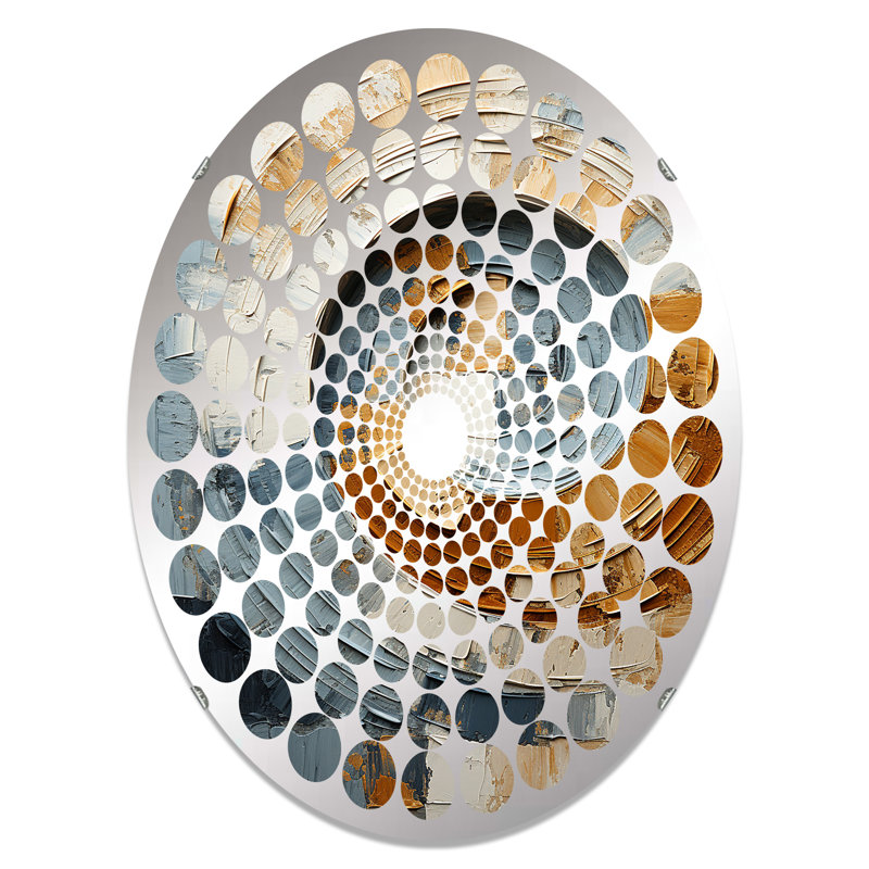 Oval Mirror, 24" W x 36" H