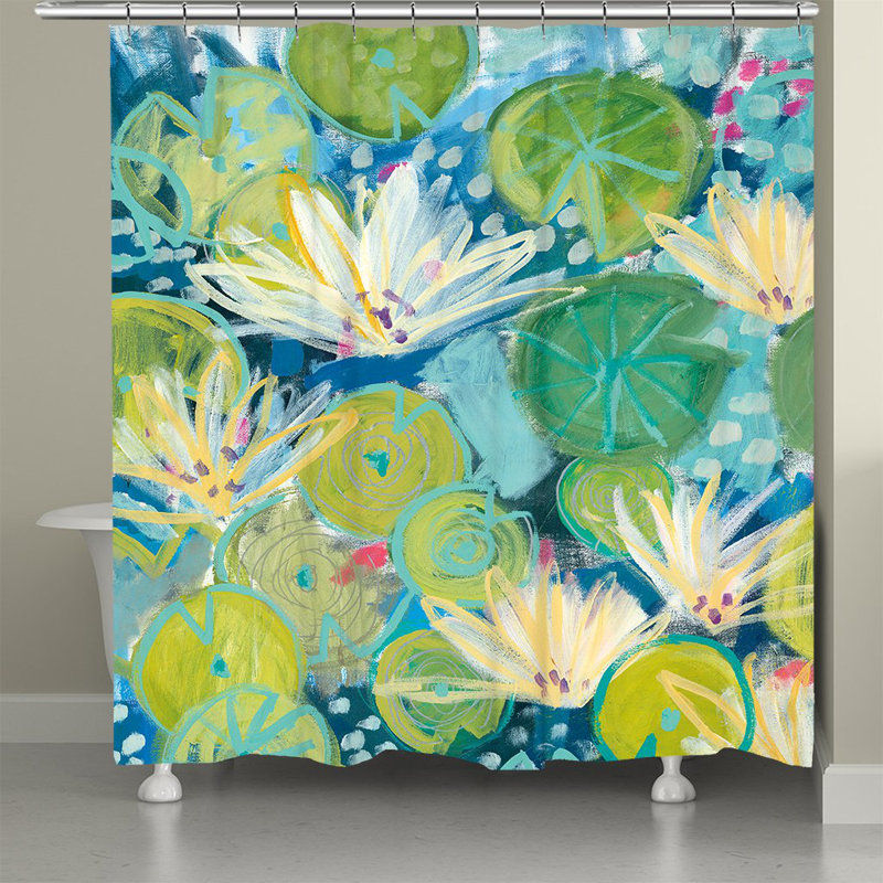 Vendramin Floral Shower Curtain