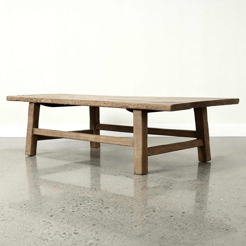 Solid Wood Coffee Table, 16.5" H x 66" L x 24" W