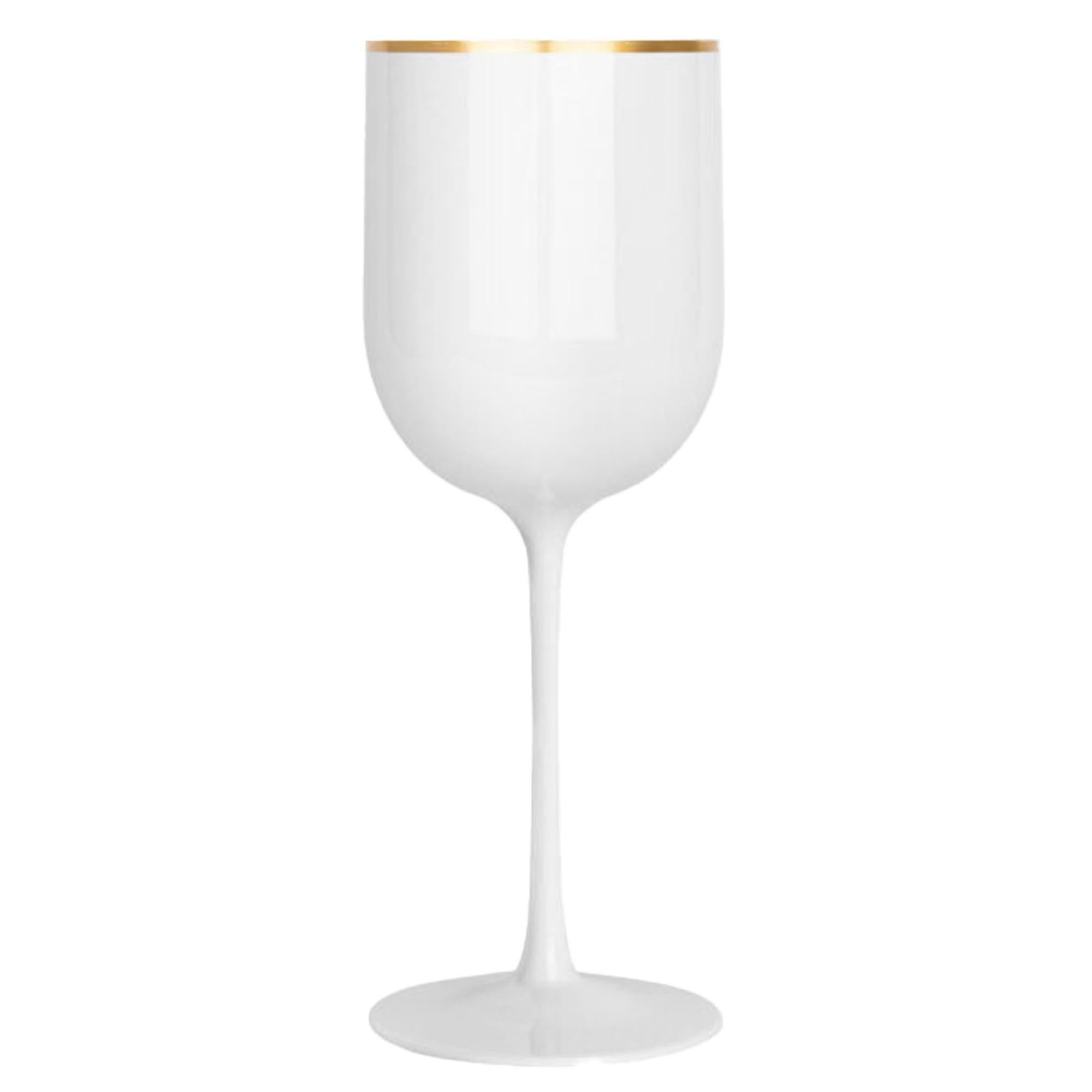 EcoQuality Disposable Plastic Wine Glass for 120 Guests